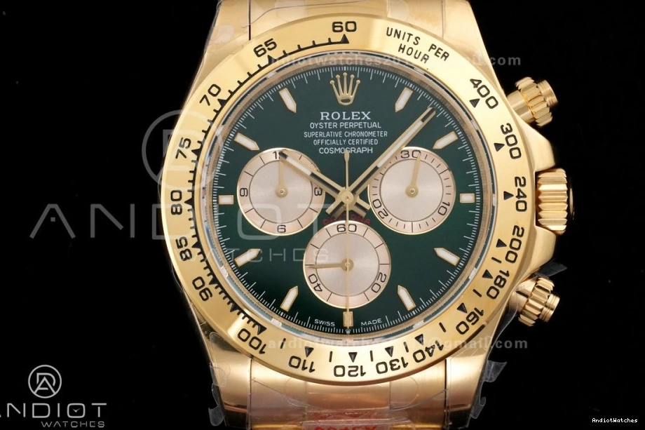 V6 Dial YG on QF4131 Bracelet Edition Weight) QF Best 1:1 126508 493 (Gain 2025 Daytona YG SmoothTexture Green 1222